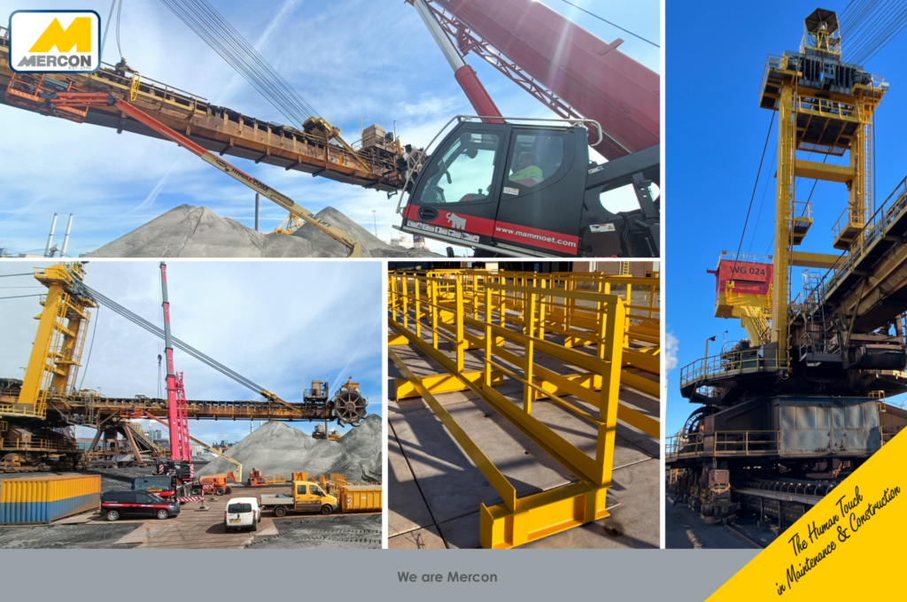 Werk in uitvoering | Mercon onderhoudsteam voor Industrial Services ...