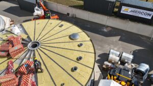 Mercon RVS nieuwbouw opslagtank